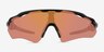 Oakley Radar Ev Black PlasticSunglass Frames from EyeBuyDirect, Front View
