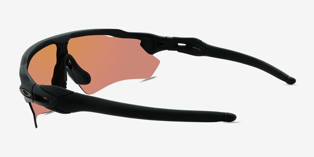 Oakley Radar Ev Black PlasticSunglass Frames from EyeBuyDirect, Side View