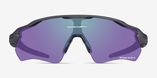 Oakley Radar Ev Gray PlasticSunglass Frames from EyeBuyDirect, Front View