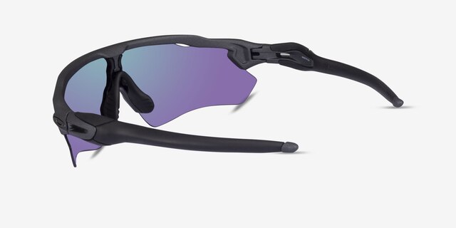 Oakley Radar Ev Gray PlasticSunglass Frames from EyeBuyDirect, Side View