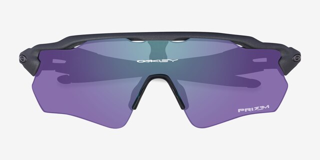 Oakley Radar Ev Gray PlasticSunglass Frames from EyeBuyDirect, Closed View