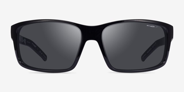 ARNETTE Fastball Shiny Black PlasticSunglass Frames from EyeBuyDirect, Front View