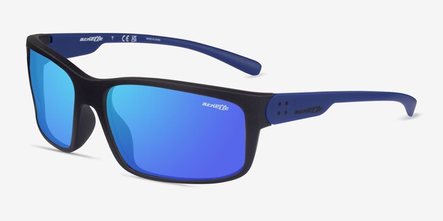 ARNETTE Fastball 2.0 Matte Black PlasticSunglass Frames from EyeBuyDirect, Angle View