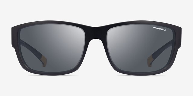 ARNETTE Bushwick Matte Black PlasticSunglass Frames from EyeBuyDirect, Front View