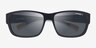 ARNETTE Bushwick Matte Black PlasticSunglass Frames from EyeBuyDirect, Closed View
