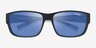 ARNETTE Bushwick Black PlasticSunglass Frames from EyeBuyDirect, Closed View