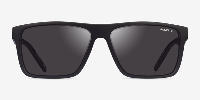 ARNETTE Goemon Matte Black PlasticSunglass Frames from EyeBuyDirect, Front View