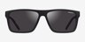 ARNETTE Goemon Matte Black PlasticSunglass Frames from EyeBuyDirect, Front View