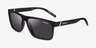 ARNETTE Goemon Matte Black PlasticSunglass Frames from EyeBuyDirect, Angle View