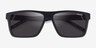 ARNETTE Goemon Matte Black PlasticSunglass Frames from EyeBuyDirect, Closed View