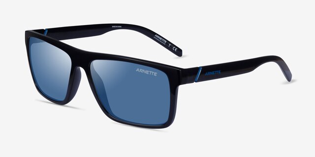 ARNETTE Goemon Black PlasticSunglass Frames from EyeBuyDirect, Angle View