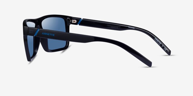ARNETTE Goemon Black PlasticSunglass Frames from EyeBuyDirect, Side View