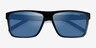 ARNETTE Goemon Black PlasticSunglass Frames from EyeBuyDirect, Closed View