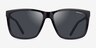 ARNETTE Adios Baby! Shiny Black PlasticSunglass Frames from EyeBuyDirect, Front View