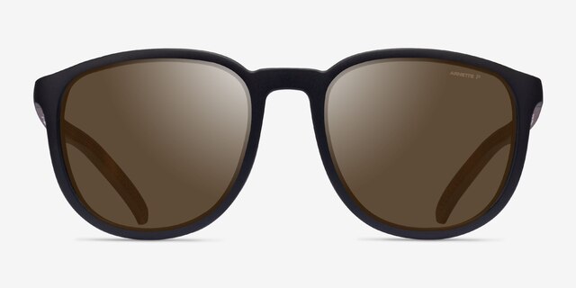 ARNETTE Pykkewin Matte Black PlasticSunglass Frames from EyeBuyDirect, Front View