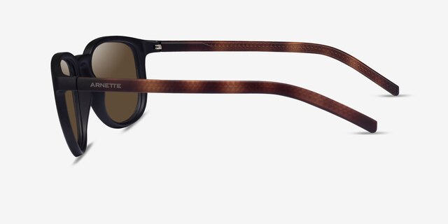 ARNETTE Pykkewin Matte Black PlasticSunglass Frames from EyeBuyDirect, Side View
