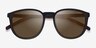 ARNETTE Pykkewin Matte Black PlasticSunglass Frames from EyeBuyDirect, Closed View