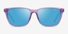 ARNETTE Cortex Transparent Violet PlasticSunglass Frames from EyeBuyDirect, Front View