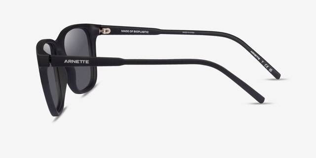 ARNETTE Cortex Matte Black PlasticSunglass Frames from EyeBuyDirect, Side View