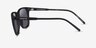 ARNETTE Cortex Matte Black PlasticSunglass Frames from EyeBuyDirect, Side View