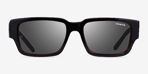 ARNETTE Daken Sandwich Red Black Acétate Soleil de Lunette de vue