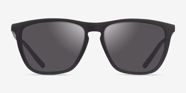 ARNETTE Fry Matte Black PlasticSunglass Frames from EyeBuyDirect, Front View