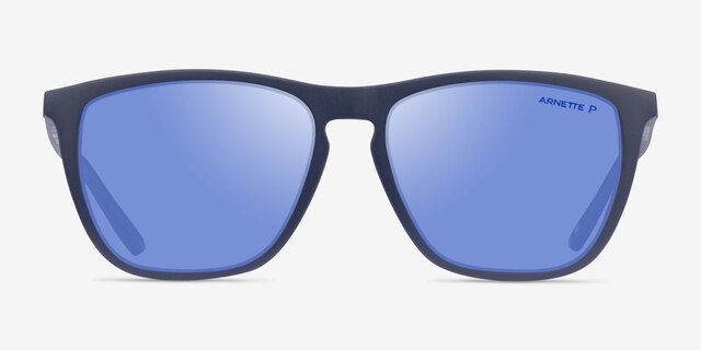 ARNETTE Fry Navy PlasticSunglass Frames from EyeBuyDirect, Front View