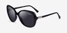Vogue Eyewear VO5154SB Black PlasticSunglass Frames from EyeBuyDirect, Angle View
