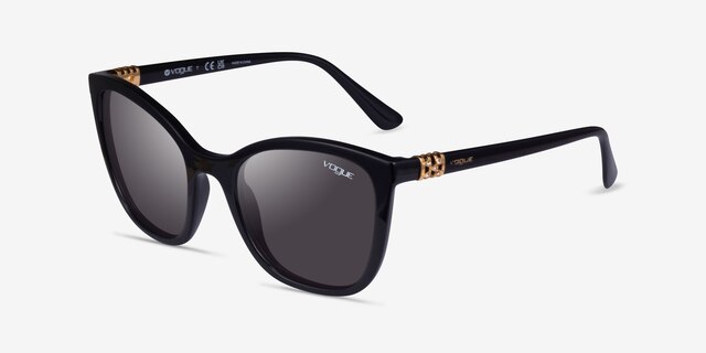Vogue Eyewear VO5243SB Black PlasticSunglass Frames from EyeBuyDirect, Angle View