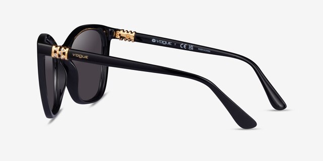 Vogue Eyewear VO5243SB Black PlasticSunglass Frames from EyeBuyDirect, Side View