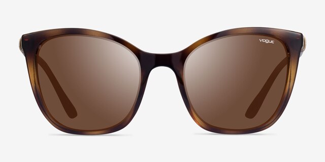 Vogue Eyewear VO5243SB Dark Tortoise PlasticSunglass Frames from EyeBuyDirect, Front View