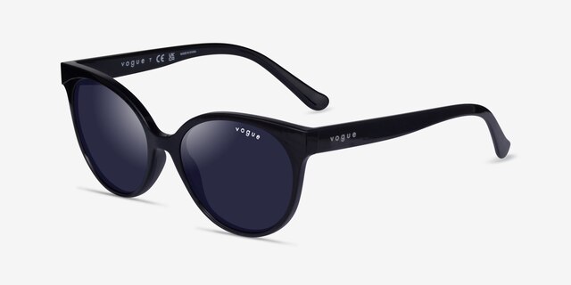 Vogue Eyewear VO5246S Black PlasticSunglass Frames from EyeBuyDirect, Angle View