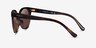 Vogue Eyewear VO5246S Dark Tortoise PlasticSunglass Frames from EyeBuyDirect, Side View