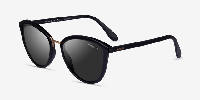 Vogue Eyewear VO5270S Black PlasticSunglass Frames from EyeBuyDirect, Angle View