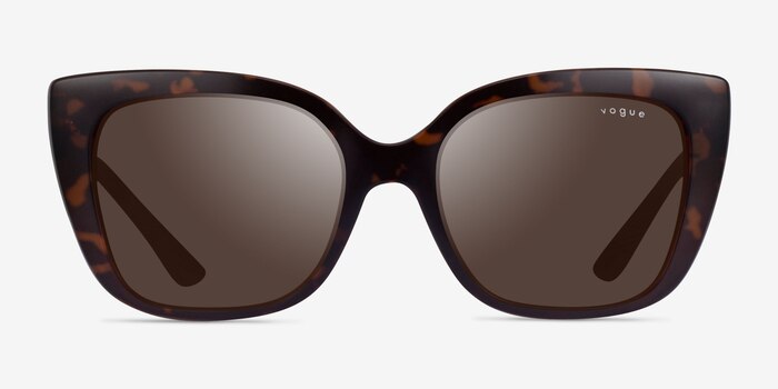Vogue Eyewear VO5337S Dark Tortoise Plastic Sunglass Frames from EyeBuyDirect