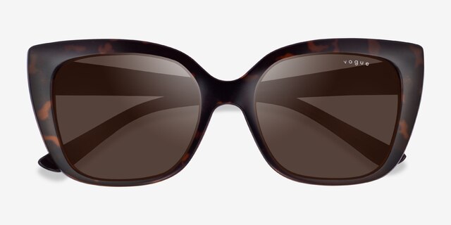 Vogue Eyewear VO5337S Dark Tortoise PlasticSunglass Frames from EyeBuyDirect, Closed View