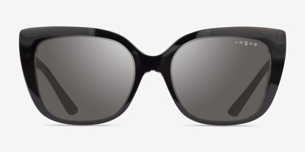 Vogue Eyewear VO5337S Black Clear Plastic Sunglass Frames
