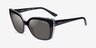 Vogue Eyewear VO5337S Black Clear PlasticSunglass Frames from EyeBuyDirect, Angle View