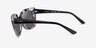 Vogue Eyewear VO5337S Black Clear PlasticSunglass Frames from EyeBuyDirect, Side View