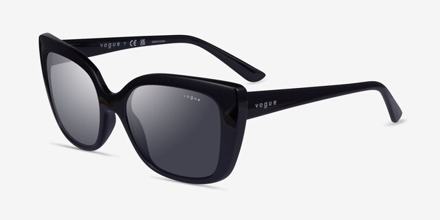 Vogue Eyewear VO5337S Black PlasticSunglass Frames from EyeBuyDirect, Angle View