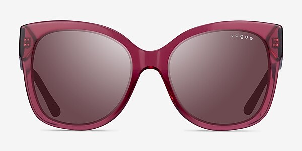 Vogue Eyewear VO5338S Transparent Cherry Acetate Sunglass Frames
