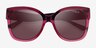 Vogue Eyewear VO5338S Transparent Cherry AcetateSunglass Frames from EyeBuyDirect, Closed View
