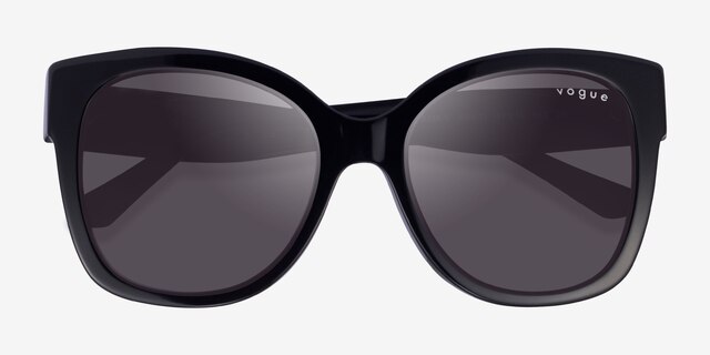Vogue Eyewear VO5338S Black AcetateSunglass Frames from EyeBuyDirect, Closed View