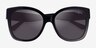 Vogue Eyewear VO5338S Black AcetateSunglass Frames from EyeBuyDirect, Closed View