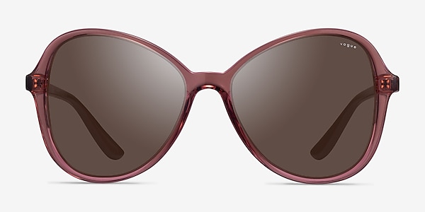 Vogue Eyewear VO5349S Transparent Pink Plastic Sunglass Frames