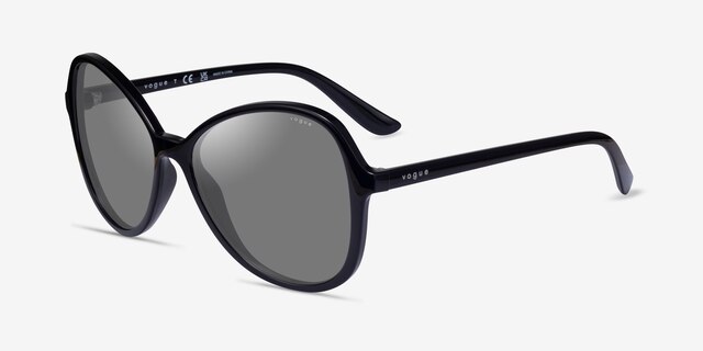 Vogue Eyewear VO5349S Black PlasticSunglass Frames from EyeBuyDirect, Angle View