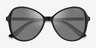 Vogue Eyewear VO5349S Black PlasticSunglass Frames from EyeBuyDirect, Closed View