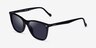 Vogue Eyewear VO5351S Black AcetateSunglass Frames from EyeBuyDirect, Angle View