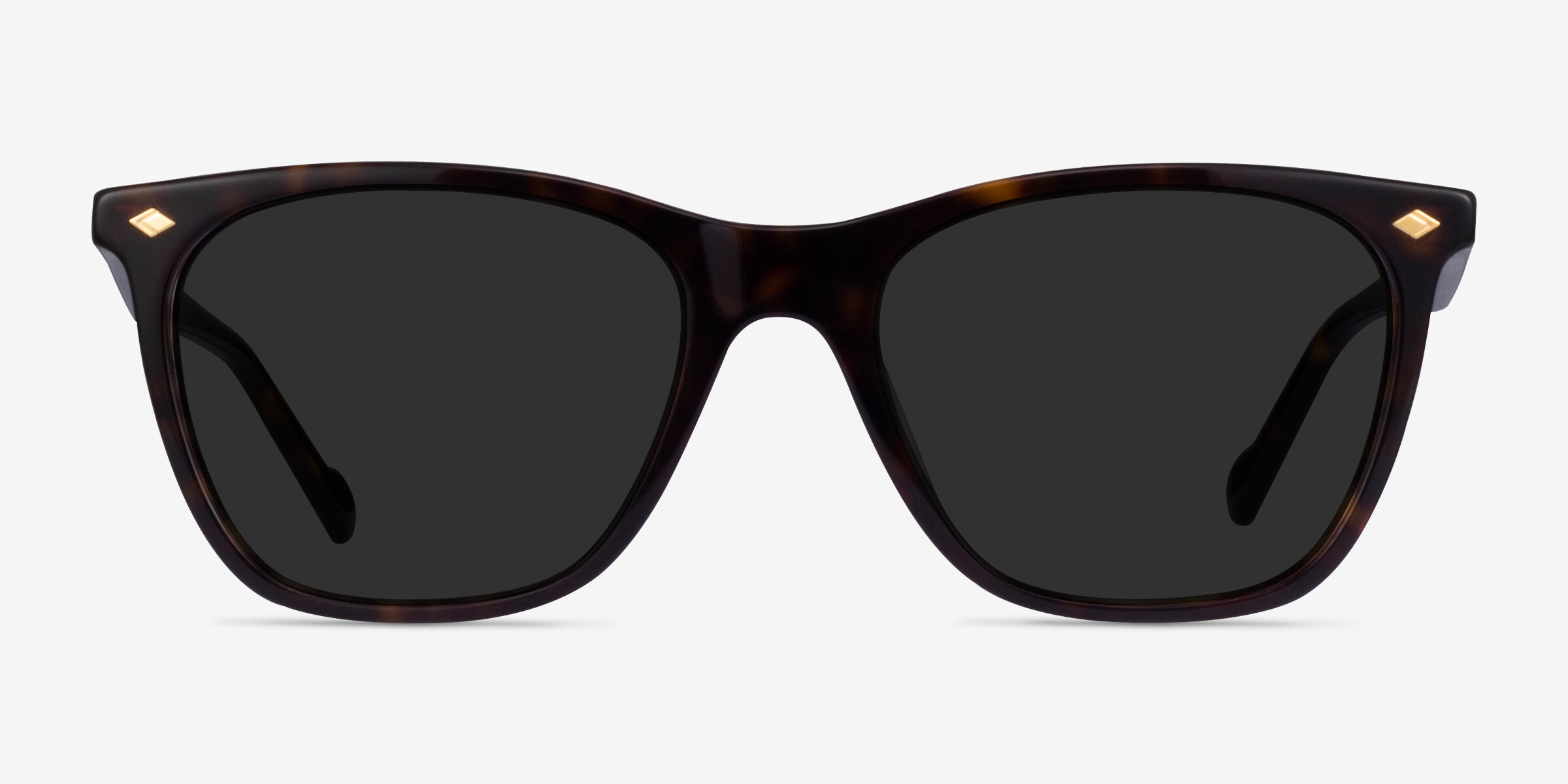 Vogue VO 5351S Sunglasses Gray Crystal Classic Square Style New UNISEX Sunglasses VO5353S - Black - Grey Gradient - Metal | Vogue  main image 4