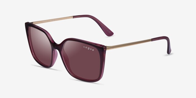 Vogue Eyewear VO5353S Red PlasticSunglass Frames from EyeBuyDirect, Angle View